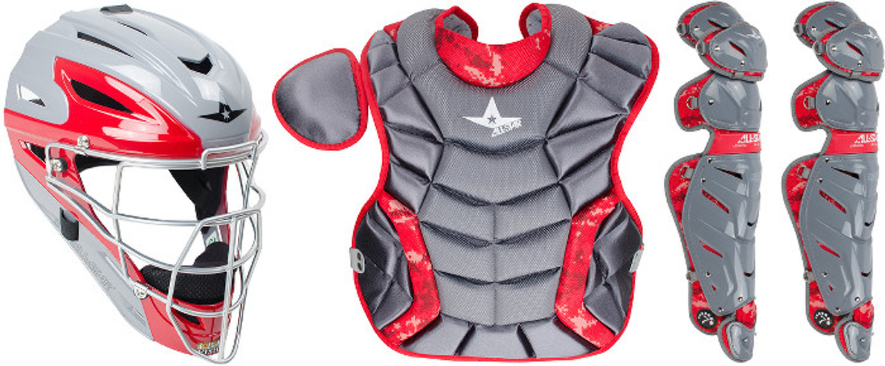 All-Star System7 Digi-Camo CK912S7DC Youth Catcher's Gear Set