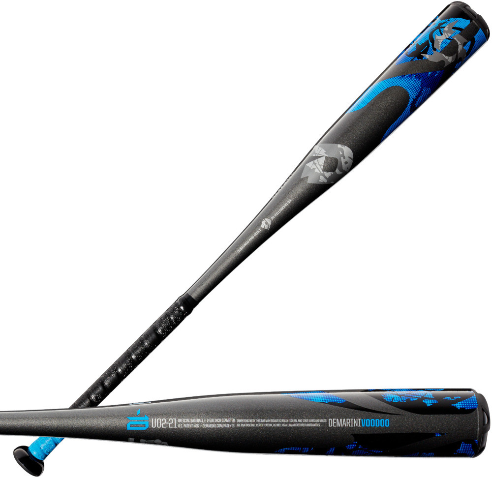 Batte De Baseball Demarini Voodoo One U02-19 28/18 (-10) - Alliage, Diamètre 2-5/8", Occasion