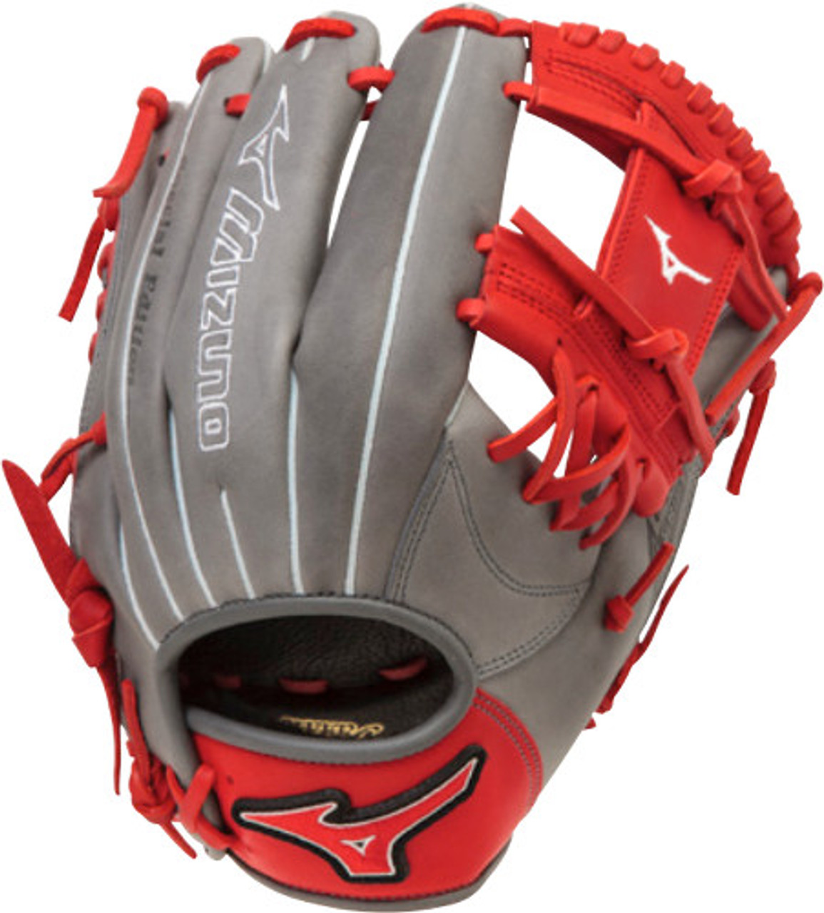 11.5 Inch Mizuno MVP Prime SE Smoke/Red GMVP1154PSE4 Adult