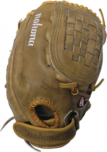 12 Inch Nokona Banana Tan BTF1200C Fastpitch Softball Glove