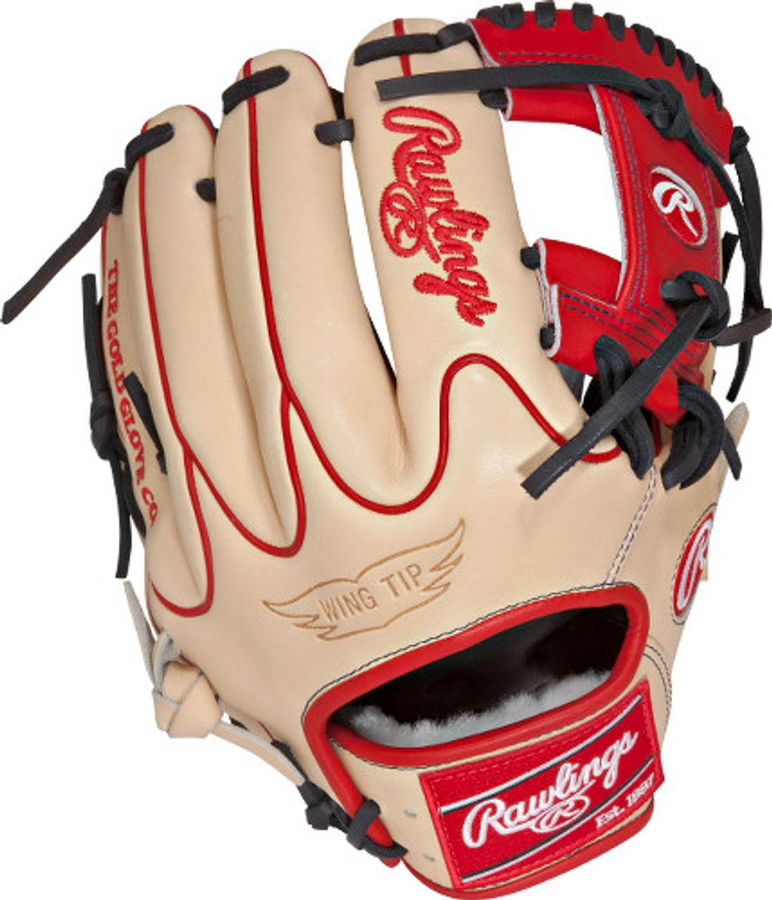 11.75 Inch Rawlings Pro Preferred PROS2052BCWT Adult Infield Baseball Glove
