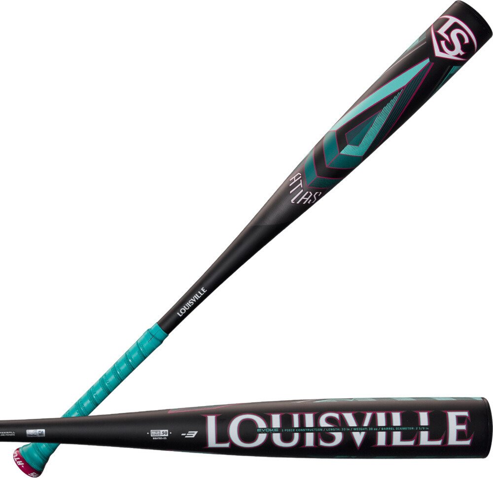 2025 Louisville Slugger Atlas Balanced BBCOR Baseball Bat (-3oz)