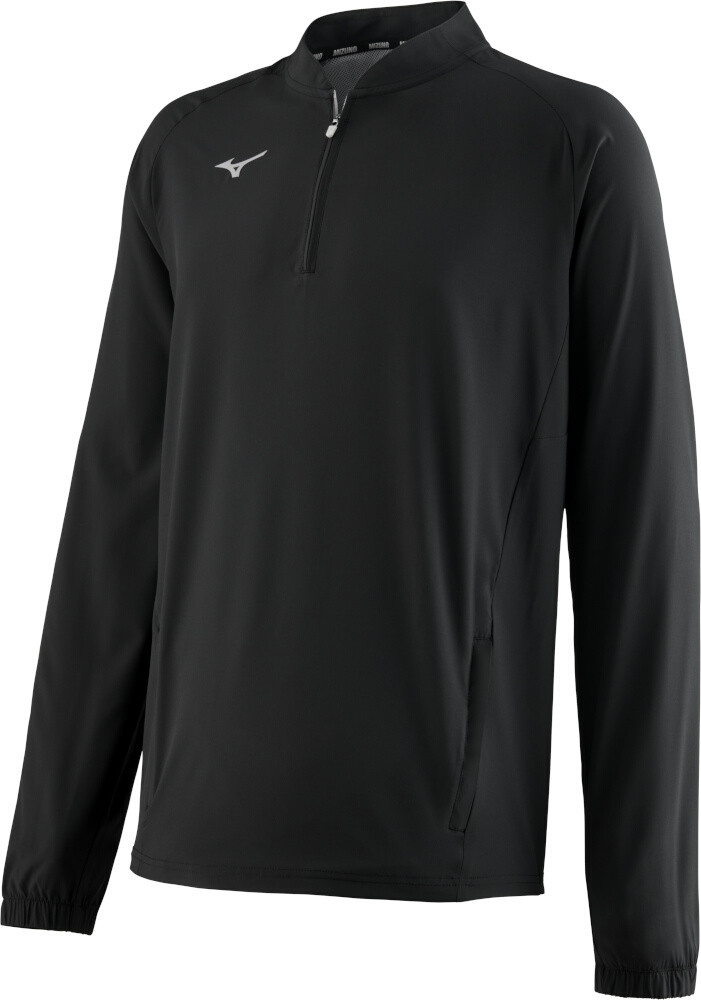 Mizuno Pro ブラック　ウェアL Mizuno Adult Long Sleeve Baseball Hitting Jacket