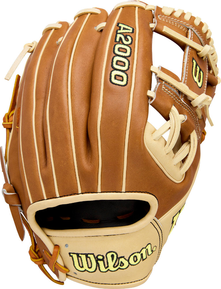 2026 Wilson A2000 Classics Saddle Tan/Blonde 11.75 Inch Infield