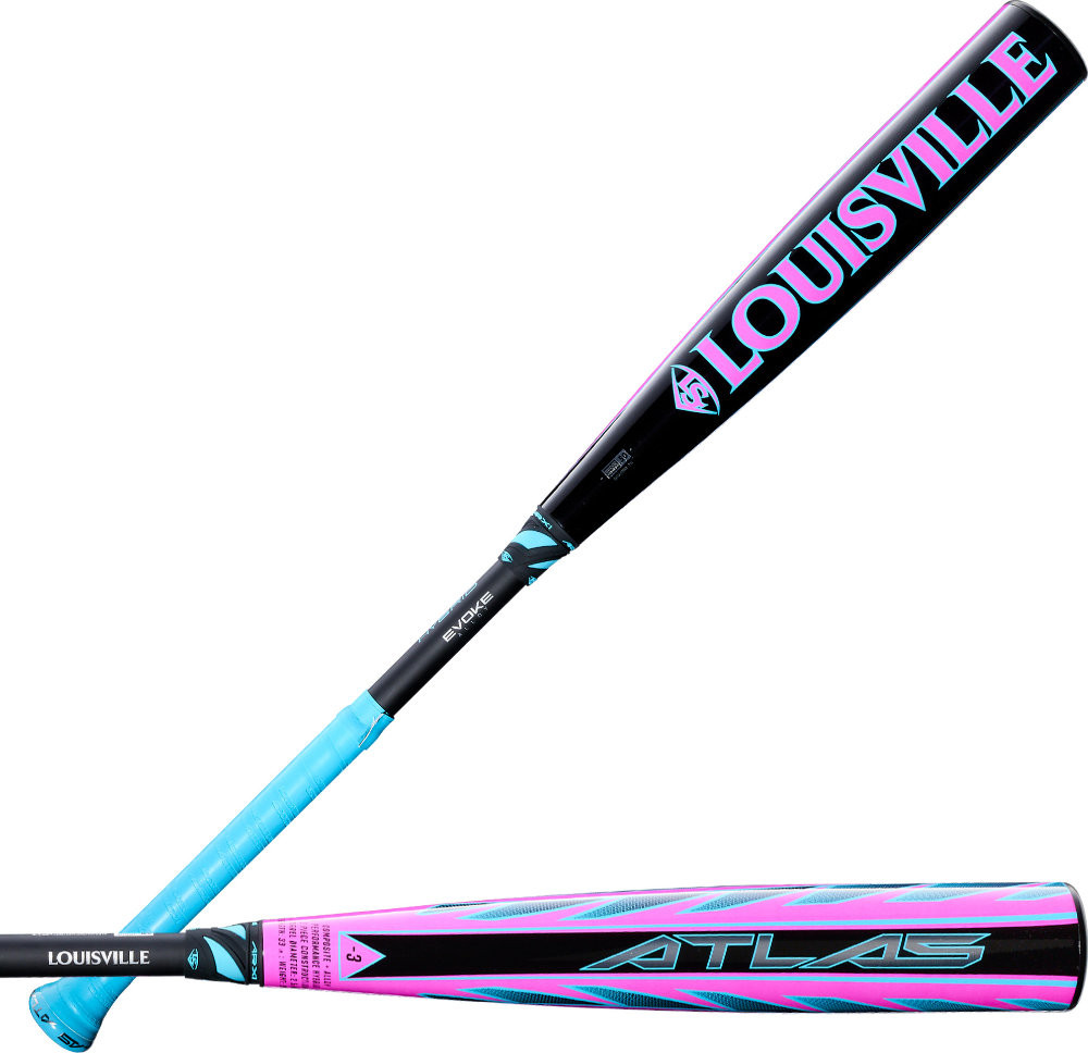 2026 Louisville Slugger Atlas Hybrid Pink Balanced BBCOR Baseball