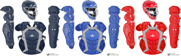 All-Star - Pack Attrape-baseball Adulte Classic Pro NOCSAE - Protection Complète