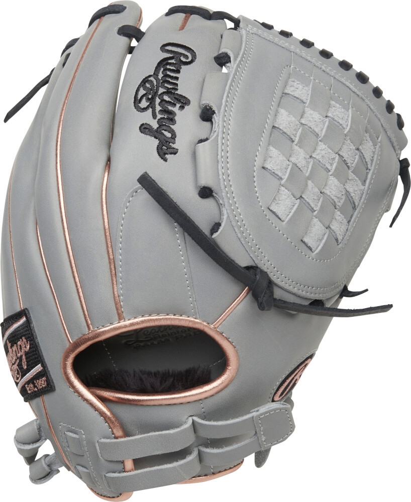 Guanto Da Softball Rawlings Liberty Advanced - 12", Donna, Mano Destra, Bianco