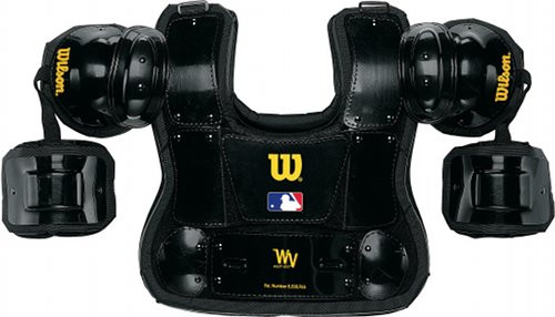 Protection De Poitrine Pour Arbitre De Baseball Wilson The West Vest - Neuf Avec étiquettes - Taille Unique Ajustable