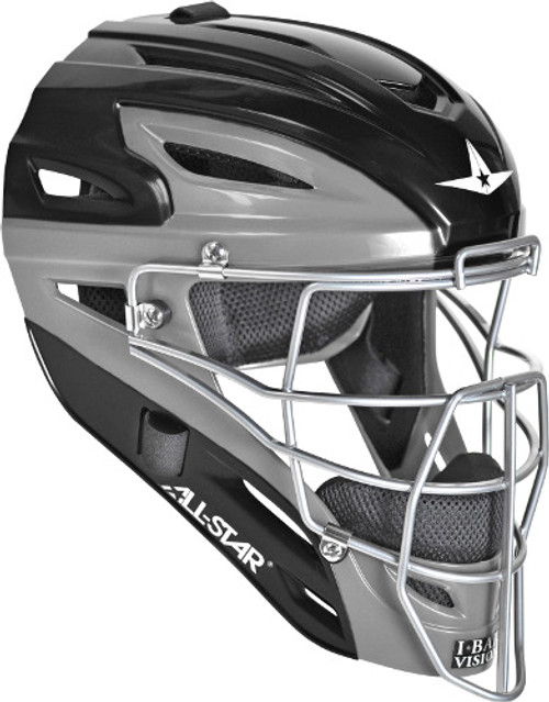 All-Star System 7 MVP2510GTT Youth Graphite Two Tone Catcher's Helmet