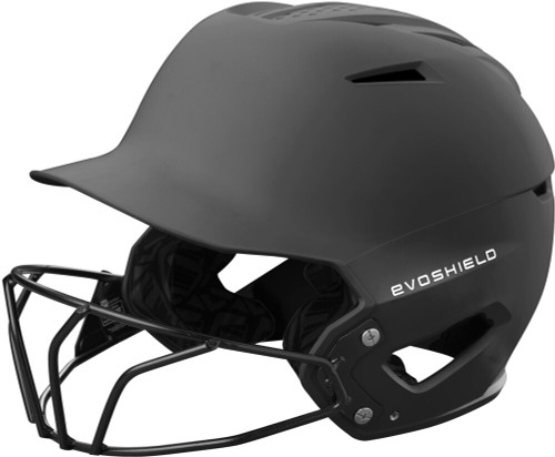 EvoShield XVT 2.0 Matte Batting Helmet w/ Fastpitch Softball Facemask ...