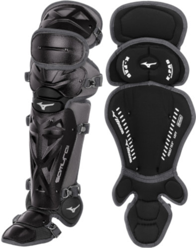 SHIMOTSUKI MAJOR BLAD フィッシングベストセット Mizuno Samurai 380408 Adult 16.5 Inch Baseball Leg Guards
