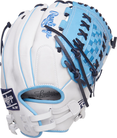 12.5 Inch Rawlings Liberty Advanced Color Series 4.0 Women's Fastpitch Softball Glove RLA125-18WCBN