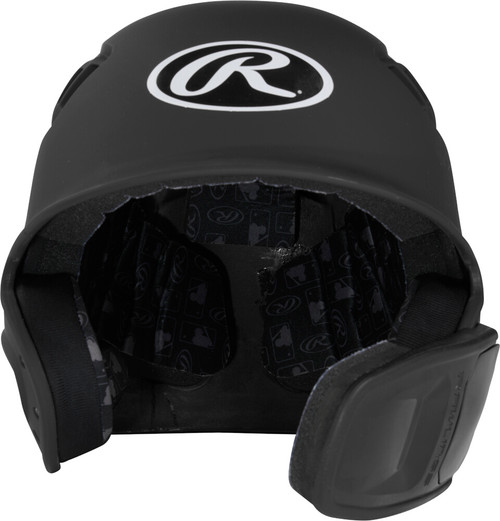 Rawlings R16 Reversible EXT Senior Matte Baseball Batting Helmet w/ Reversible Face Guard R6R07S