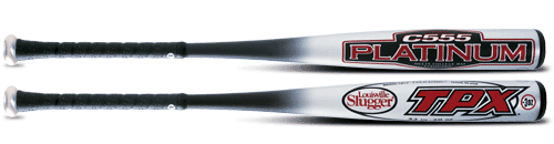 Louisville Slugger TPX CB13 C555 Platinum High School/College Baseball Bat Louisville Slugger TPX CB13 C555 Platinum High School/College Baseball Bat