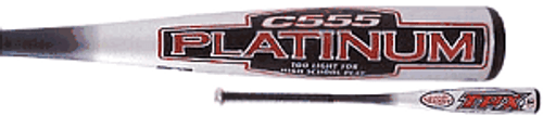 Louisville Slugger TPX SL27 C555 Platinum Baseball Bat (-8.5oz,blem) Louisville Slugger TPX SL27 C555 Platinum Baseball Bat (-8.5oz,blem)