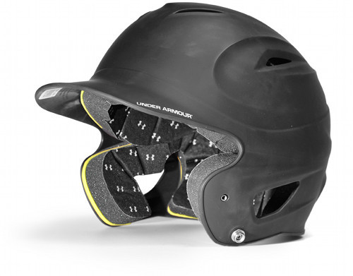 Under Armour Protective UABH100M Adult Solid Matte Batting Helmet