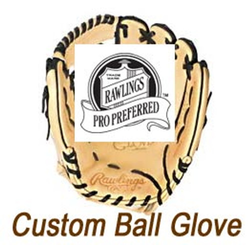 12.5 Inch Rawlings Custom Pro Preferred PRO50XPC Outfield Baseball Glove