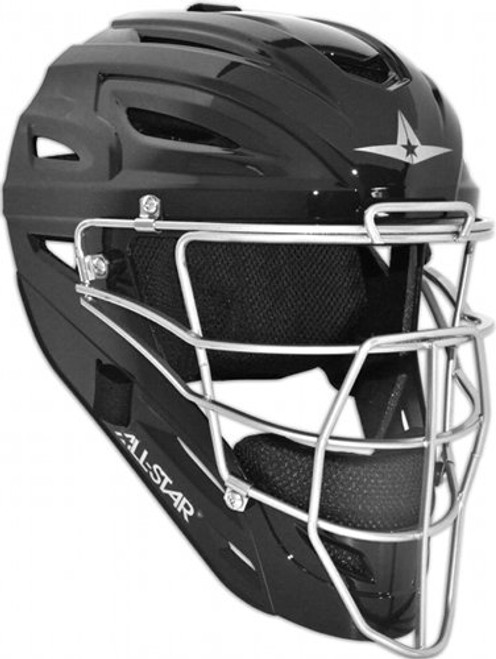 All-Star Professional - MVP4000SL - Professional/College Level Super Light Catcher's Helmet