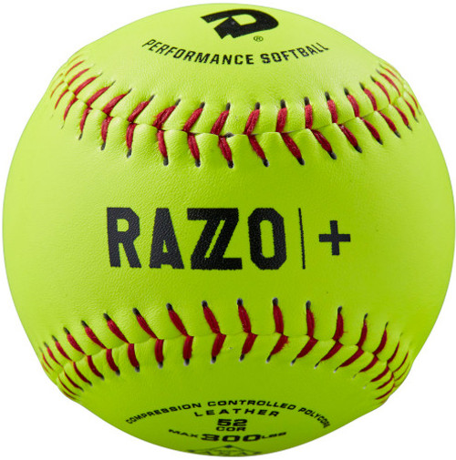 DeMarini Razzo+ WTDRZPL12AB 12 Inch ASA Leather Slowpitch Softball