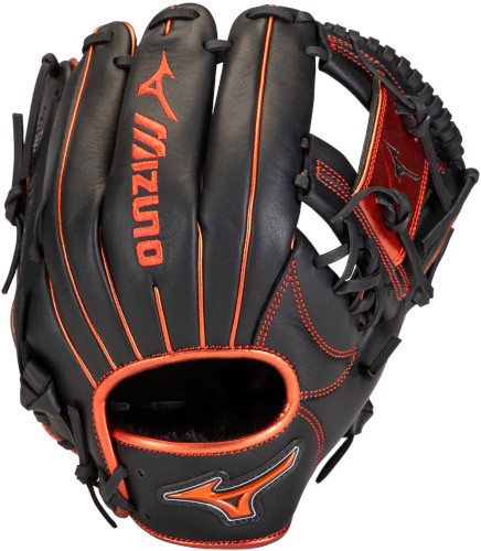 11.5 Inch Mizuno MVP Prime SE GMVP1154PSE8-Black/Red Adult Infield