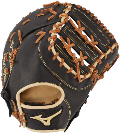 12.5 Inch Mizuno Pro Select GPS1BK-300FBM Adult Firstbase Baseball Mitt 312670