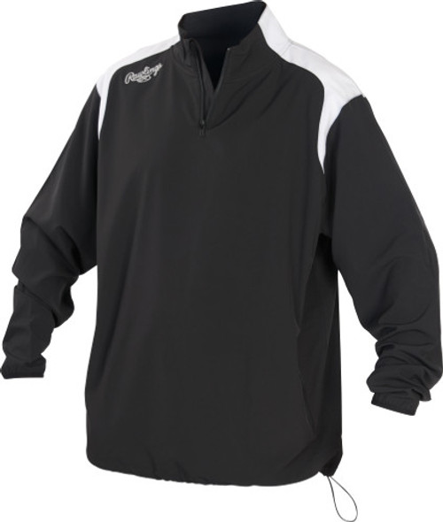 Rawlings Apparel YFORCEJ Youth Quarter-Zip Long Sleeve Jacket