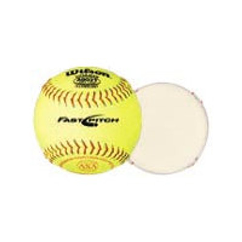 Wilson A9031 12inch ASA Fastpitch Leather Softballs (1 dozen)