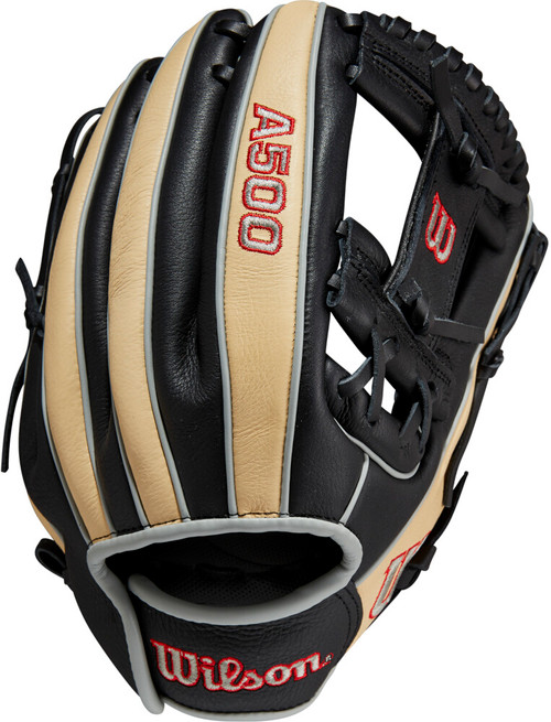 11.5 Inch Wilson A500 Youth Infield Baseball Glove WBW100901115