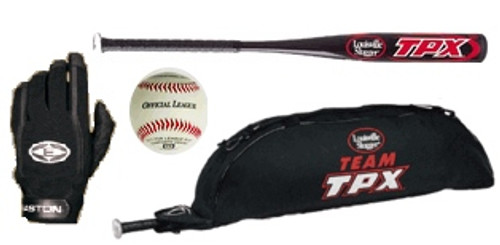 Louisville Slugger TPX YB22 Youth Baseball Bundle
