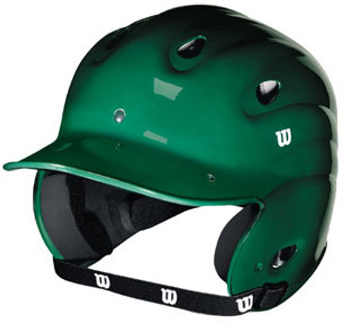 Wilson A5246 Adult Adjustable Solid Metallic Batting Helmet-Clearance Wilson A5246 Adult Adjustable Solid Metallic Batting Helmet-Clearance