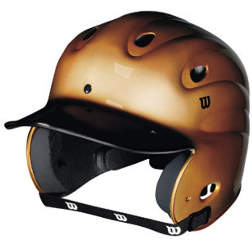 Wilson A5255 Adjustable Youth Two Tone Metallic Batting Helmet-Clearance Wilson A5255 Adjustable Youth Two Tone Metallic Batting Helmet-Clearance