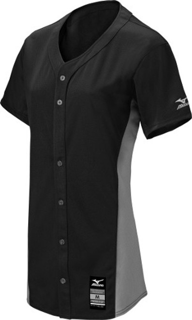 Mizuno Pro 350581 Women's Full-Button Game Jersey