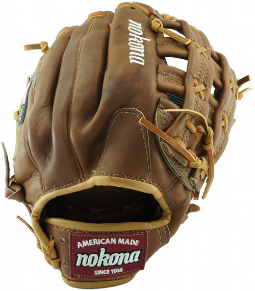 12.75 Inch Nokona Walnut W1275 Adult Baseball Glove