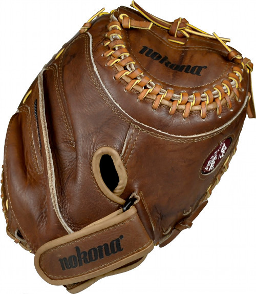 32.5 Inch Nokona Personalized Walnut WF3250CP Fastpitch Softball Catcher's Mitt