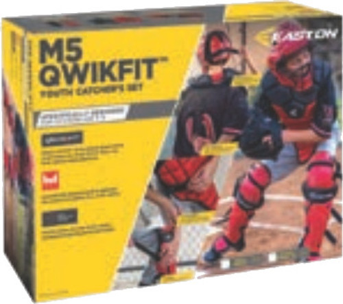 Easton M5 Qwik Fit A165396 Jr Youth Catchers Gear Set