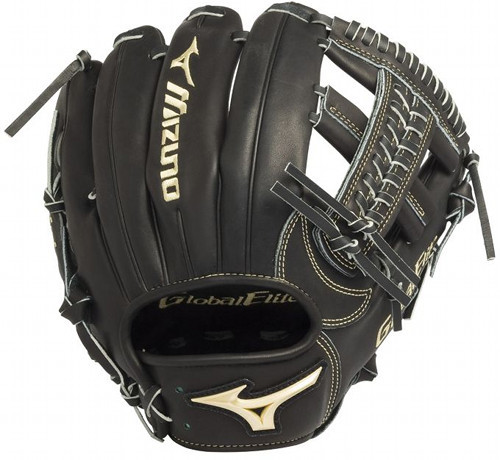 11.5 Inch Mizuno Global Elite VOP GGE61VBK Infield Baseball Glove