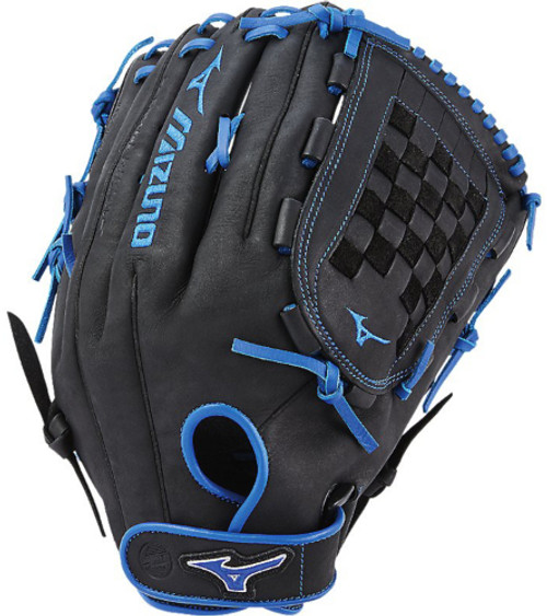 14 Inch Mizuno MVP Prime SE Black/Royal GMVP1400PSES6 Adult Slowpitch Softball Glove