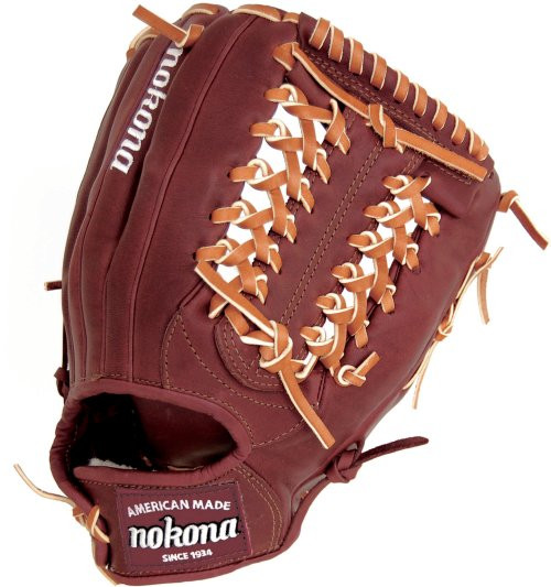 12.75 Inch Nokona Bloodline Pro-Elite BL1275M Outfield Baseball Glove - New for 2012