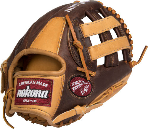 11.75 Inch Nokona Custom Alpha Series AB1175HC Adult Infield Baseball Glove