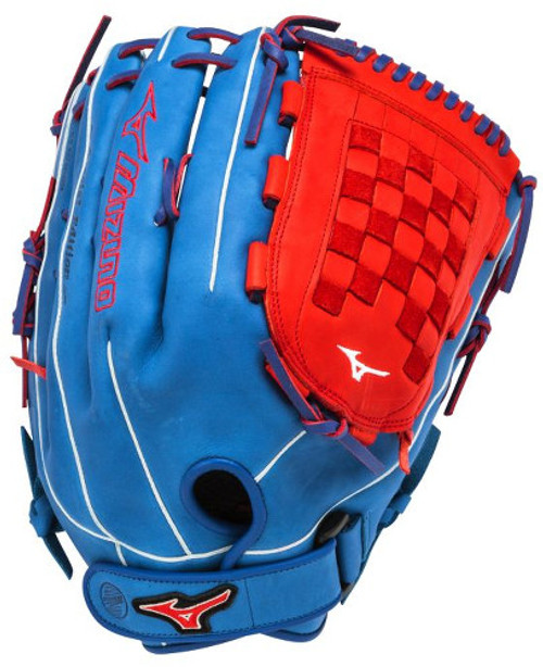 14 Inch Mizuno MVP Prime SE Royal/Red GMVP1400PSES3 Slowpitch Softball Glove