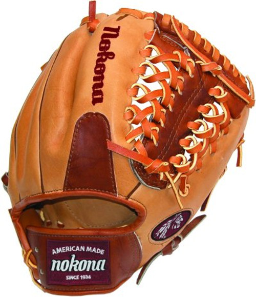 11.5 Inch Nokona Personalized Buffalo Combo BC1150MP Infield Baseball Glove