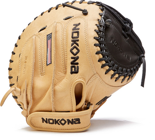 32.5 Inch Nokona SKN SKNV3250 Women's Fastpitch Softball Catcher Mitt