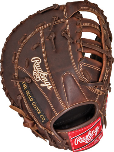 12.5 Inch Rawlings Heart of the Hide Solid Core PROFBSC Firstbase Baseball Mitt