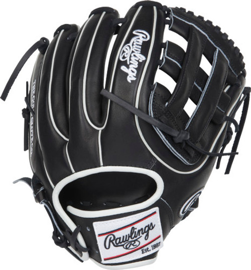 11.75 Inch Rawlings Limited Edition Heart of the Hide ColorSync PRO315-6BW Adult Infield Baseball Glove