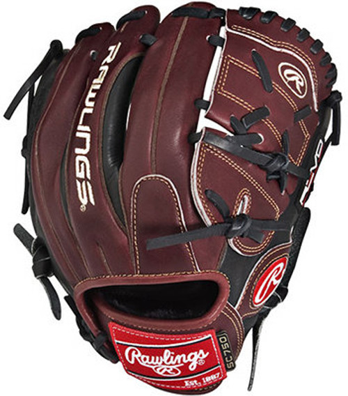 11.75 Inch Rawlings Revo Solid Core 750 Series 7SC117CD Pitcher/Infield Baseball Glove - New for 2012