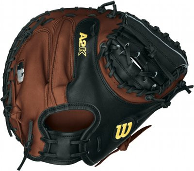 32.5 Inch Wilson A2K WTA2KBBGPUDGE Catcher's Baseball Mitt - New for 2012