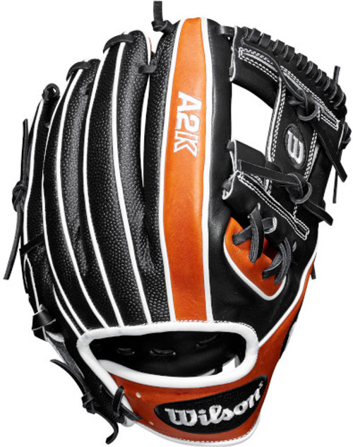 11.5 Inch Wilson A2K SuperSkin WTA2KRB191786SS Adult Infield Baseball Glove