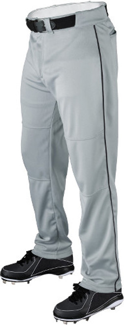 Wilson Classic WTA4332 Relaxed Fit Polyester Adult Baseball Pants with Piping