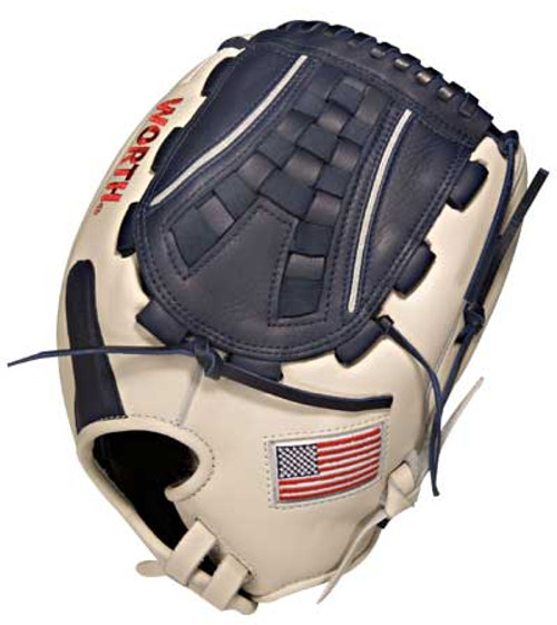 Worth Liberty WL125 12.5 inch Baseball/Softball Glove Worth Liberty WL125 12.5 inch Baseball/Softball Glove