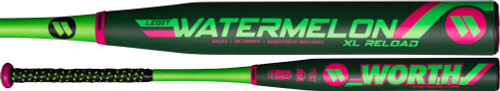 2021 Worth Legit Watermelon XL Reload USSSA Endloaded Slowpitch Softball Bat WMLX21U